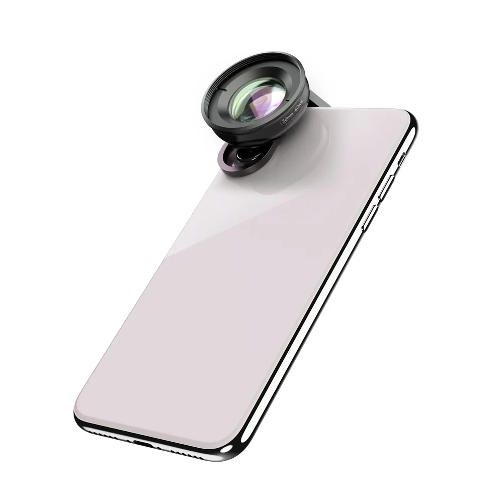 APEXEL HD Optic 30 мм-80 мм макрообъектив телефон объектив камеры 10x Супер Макро Lentes для iphone XS Max samsung Xiaomi huawei мобильный телефон
