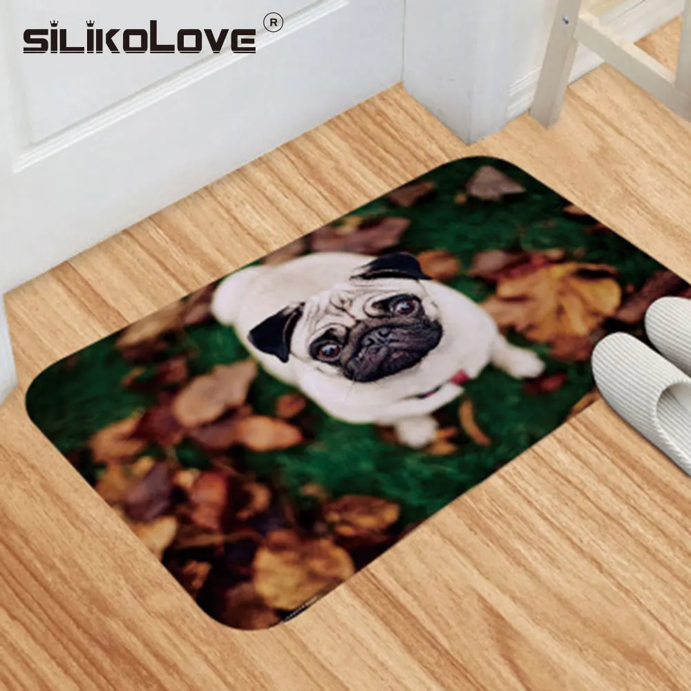 SILIKOLOVE 40*60 см Нескользящие Животные Собака Кошка волк коврик для ванной Ванная комната ковры dywaniki lazienkowe