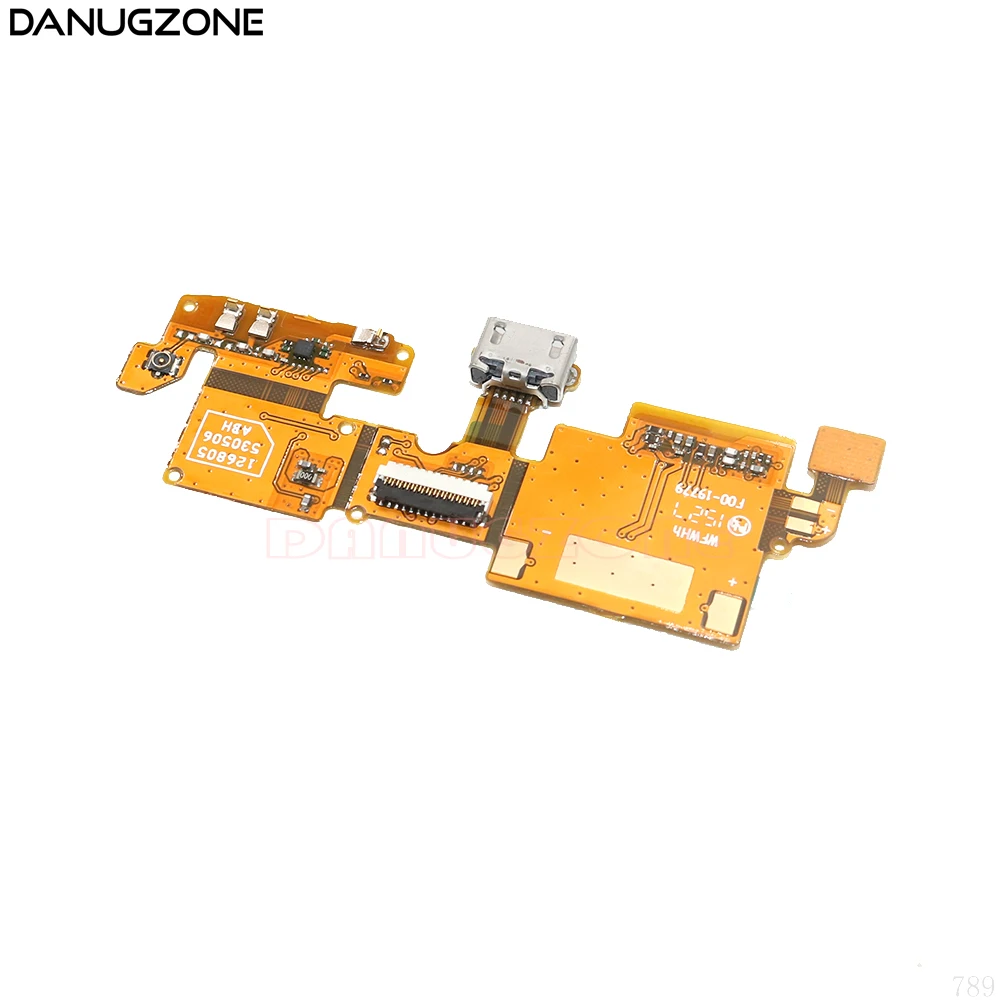 USB порт для зарядки док станции разъем плата гибкий кабель ZTE Blade V6 / X7 D6|Шлейфы