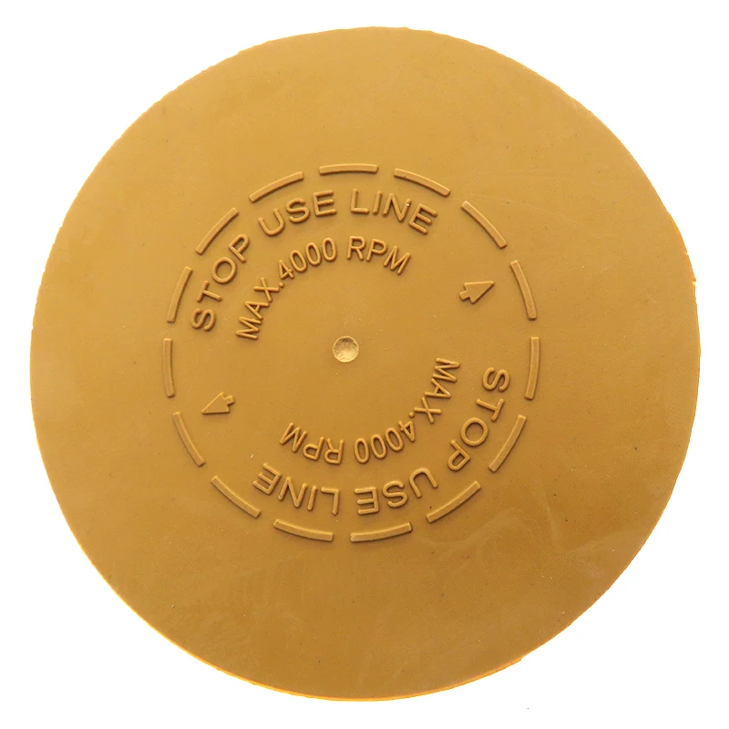 

3.5" Rubber Eraser Wheel for Adhesive, Sticker, Pinstripe, Decal and Graphic Remover with 1/4" Drill Adapter