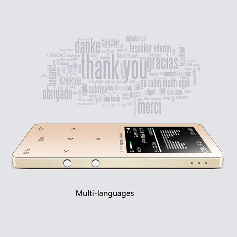 Bluetooth Mp4 плеер 8 Гб fm радио цифровой MP3 MP4 Динамик Сенсорный видео мини Lossless
