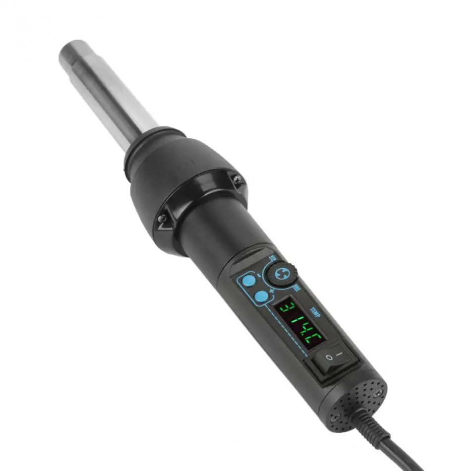 8858-I 110 V/220 V Горячий Воздушный пистолет 650 W светодиодный цифровой дисплей регулируемая температура Электрический горячий Воздушный пистолет Тепловая пушка новое поступление