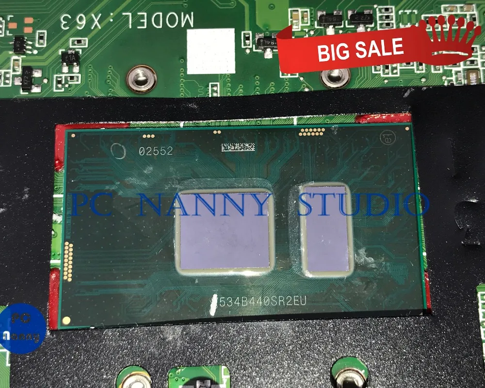 PCNANNY для HP Probook 450 470 G3 материнская плата ноутбука 830930-601 I3-6100U DA0X63MB6H1 протестирована