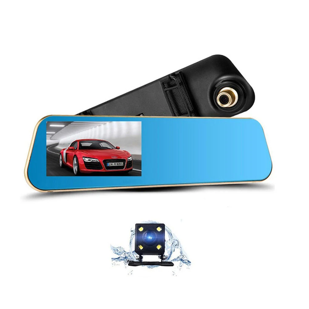 Автомобильный видеорегистратор с двумя объективами зеркальная цифровая камера