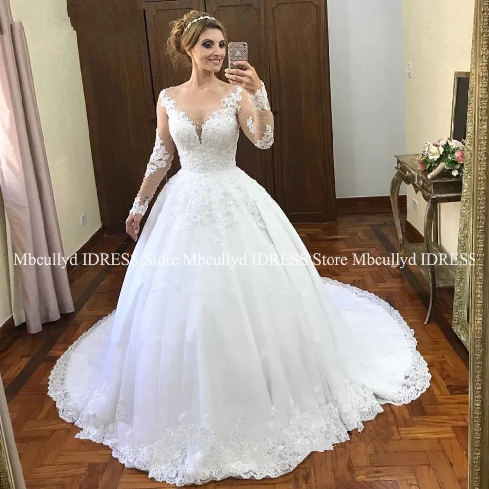 Винтажное бальное платье арабское свадебное 2019 сексуальное прозрачное с длинным
