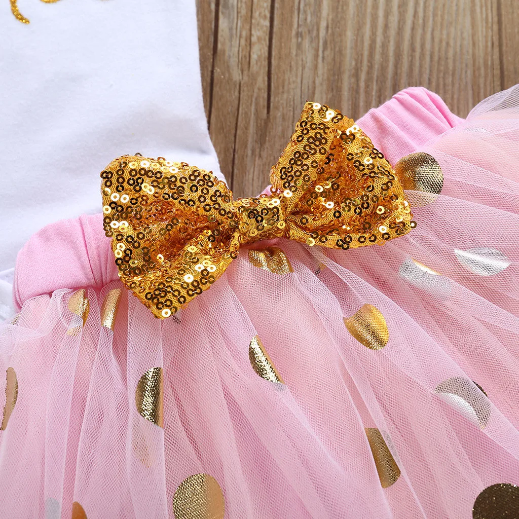 Детский комбинезон с буквенным принтом для маленьких девочек комплект одежды