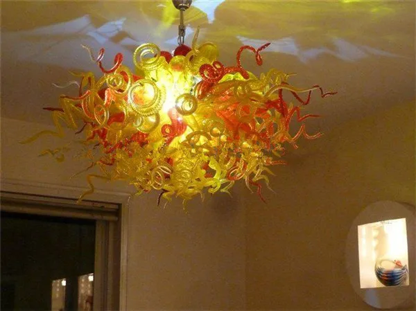 

Modern Ceiling Decorative Handmade Blown Murano Glass Art Design Villa Decor Chandelier