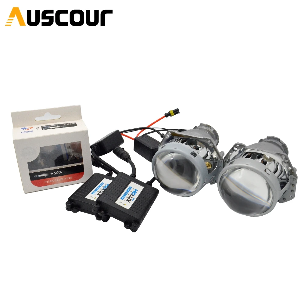 3,0 дюймов hella 5 автомобиль би ксенон hid проектор Объектив автомобиля монтажный комплект с ксеноновый комплект переменного тока балласт D2S ксеноновая лампа комплект преобразования изменить