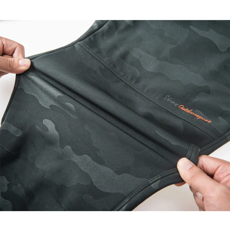 Для мужчин открытый походные кальсоны флис камуфляж Softshell спорт зима кемпинг