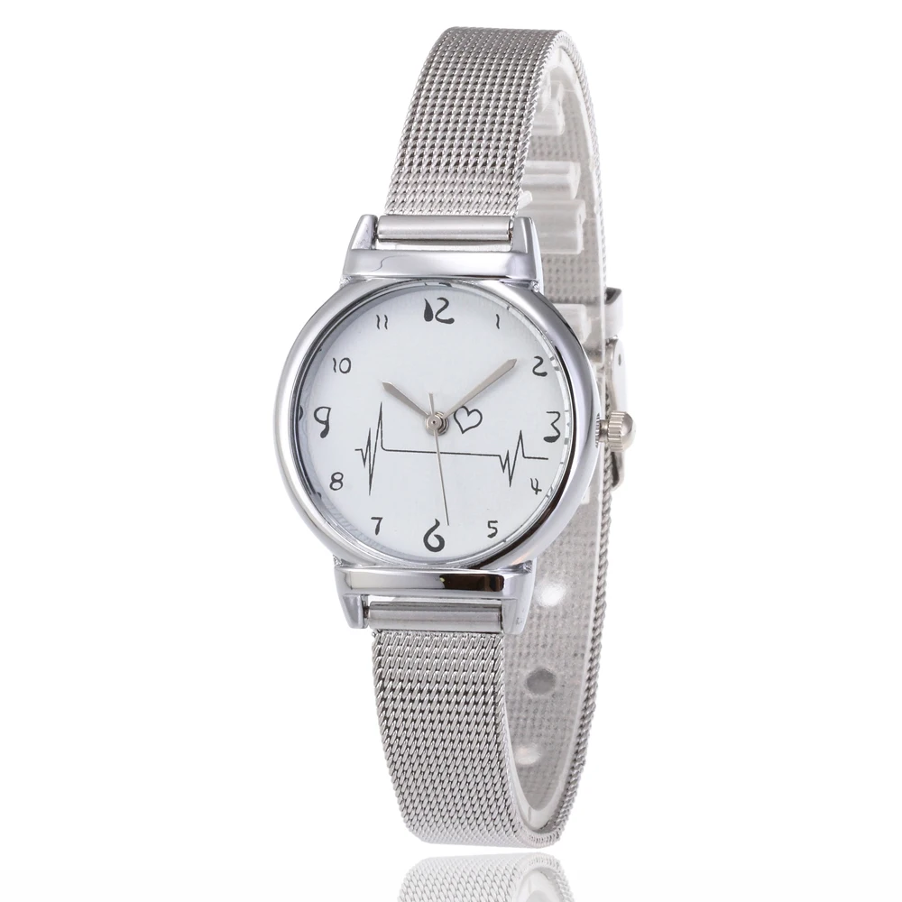 Женские часы Reloj mujer Модные Повседневные Классические кварцевые наручные с