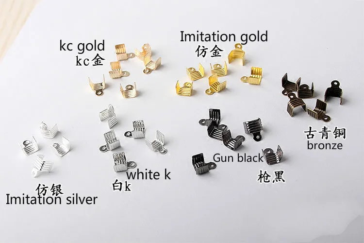 Handmade DIY jewelry material bracelet necklace accessories leather rope clip buckle large and medium trumpet | Украшения и