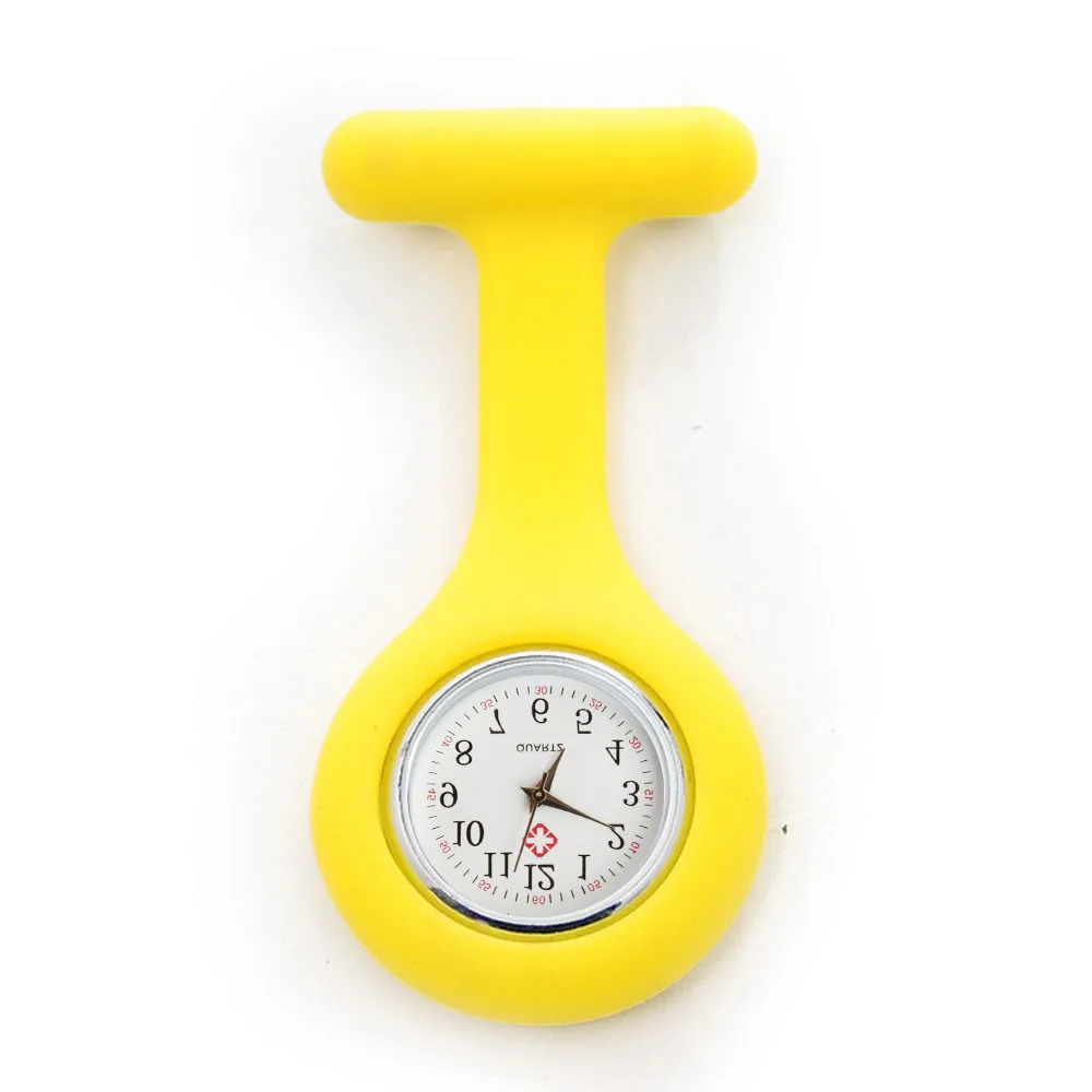 Timezone #501 новые медсестры часы доктор портативный Fob броши для часов силиконовая