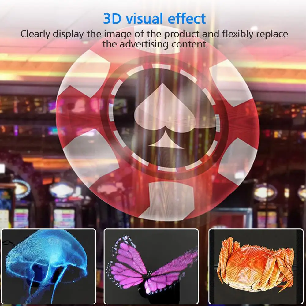 3D голографический проектор 2 4 ГГц Wi Fi HD Система домашнего кинотеатра с 384