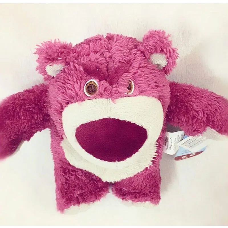 25 см История игрушек Медведь Lotso клубничный медведь мягкие игрушки для детей с