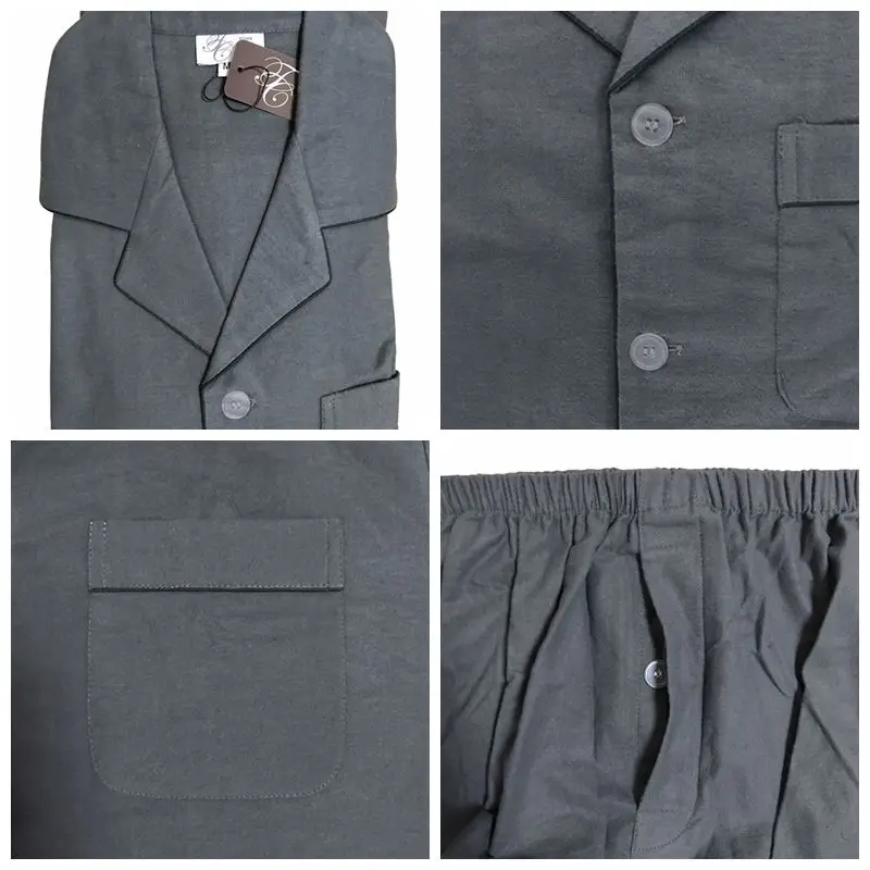 Зимняя Пижама Tony &amp Candice Мужская Фланелевая теплая Ночная рубашка с длинным