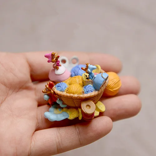 Collection Original Cute Cinderella Mouse Woolen Basket Anime Action DIY PVC Figure Toy Birthday Gift Decoration | Игрушки и хобби