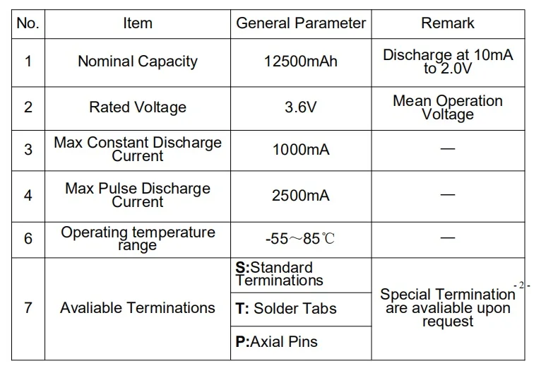 8 шт./лот PKCELL 3,6 V литиевая батарея ER261020 16000mAh Li-SOCl2 батарея высокого стока