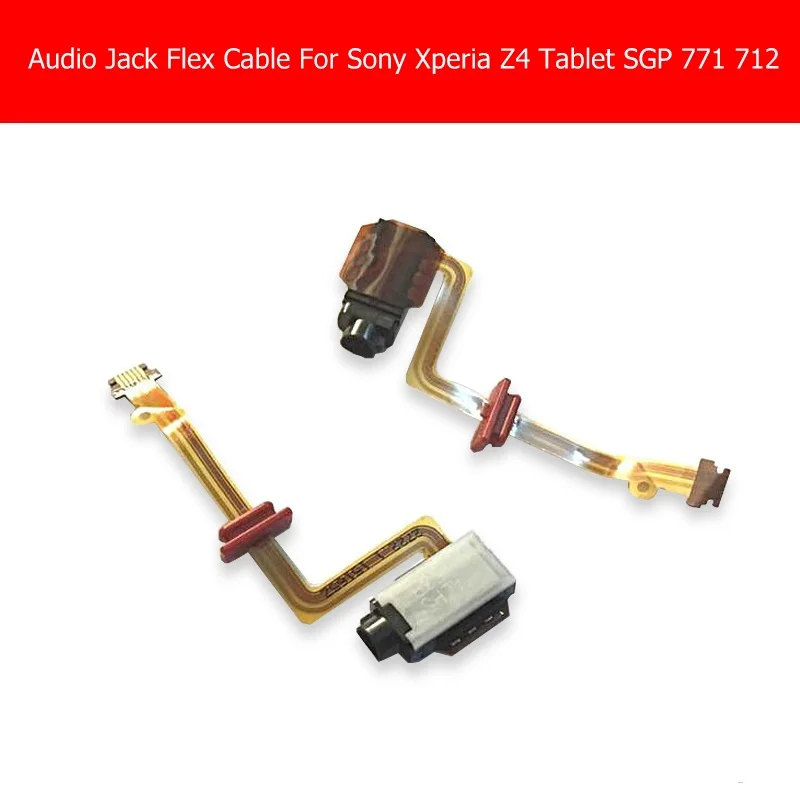 Weeten подлинный аудиоразъем для наушников гибкий кабель Sony Tablet Z4 Ultra Sgp 771 712 порт