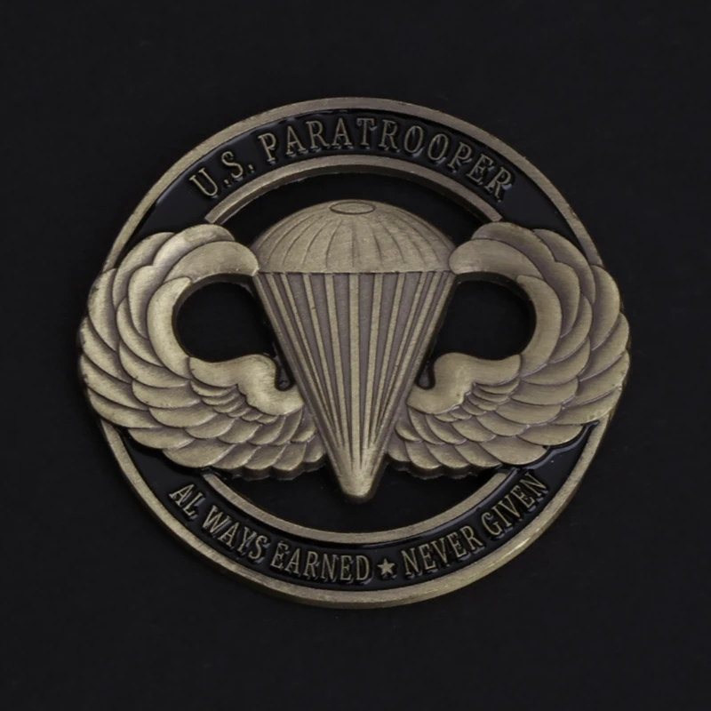Памятная монета Американский десантник США полые художественные подарки для