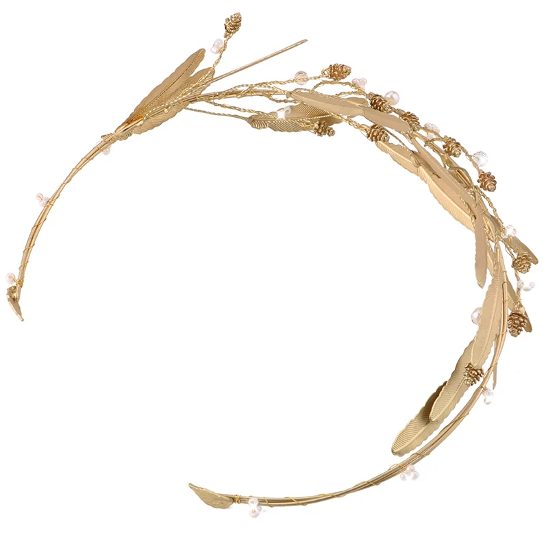 Свадебная Корона FORSEVEN в стиле барокко свадебные аксессуары для волос винтажная