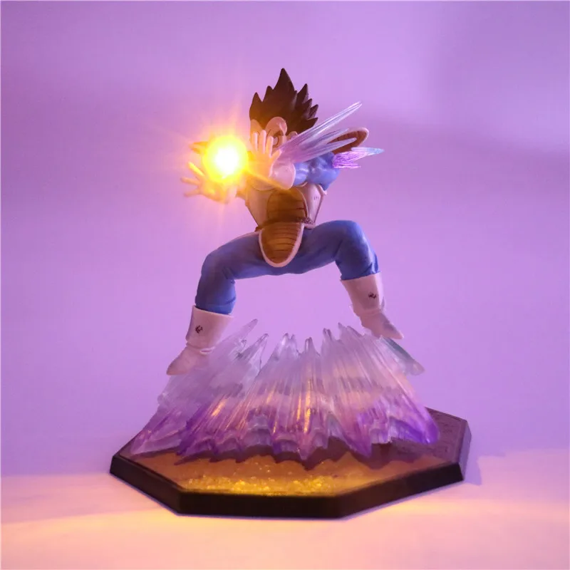 Экшн-фигурки Dragon B Z Vegeta коллекционная Аниме Фигурка-модель DBZ DIY светодиодный