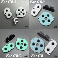 4models 1x rubber conductive buttons a b d pad for game boy classic gb gbo gbc gbp gba sp silicone start select keypad