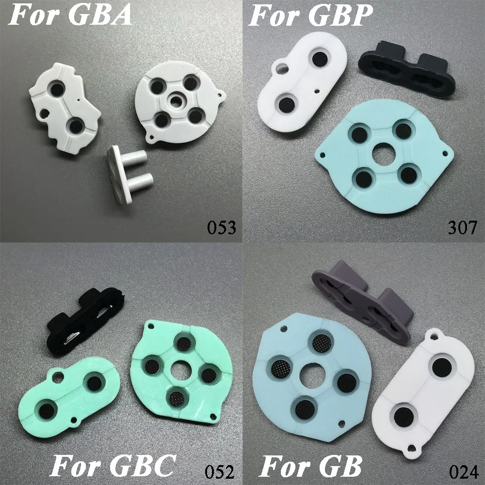 4 модели 1x Резиновый проводящий A-B D-pad для Game Boy классический ГБ GBO GBC GBP GBA SP