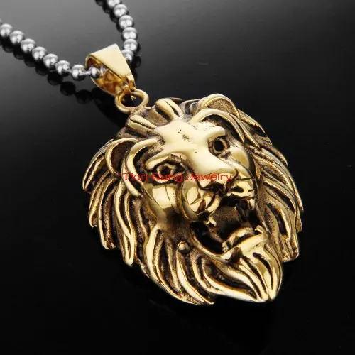 Цепочка с подвеской для мужчин колье из нержавеющей стали серебристого и черного