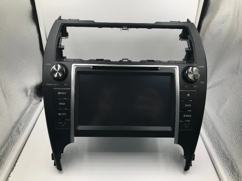 BYNCG 8 дюймов Android 8,0 Восьмиядерный 2 Гб ram автомобильный DVD 1024*600 емкостный экран, 32 Гб gps BT wifi для TOYOTA CAMRY 2012