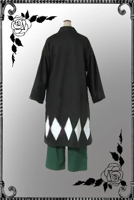 Аниме Bleach Urahara Kisuke Косплей Костюм Кимоно костюм на Хэллоуин полный наряд пальто+ рубашка+ брюки+ шляпа