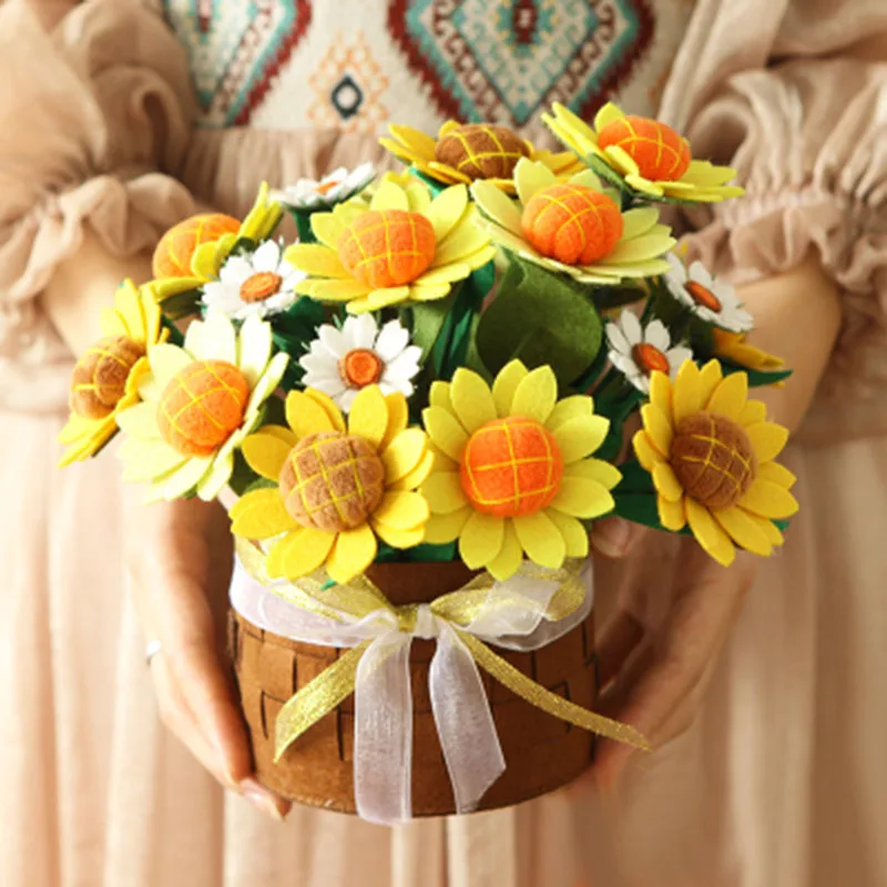 Новинка войлочные горшечные растения тема для цветов войлочный материал сделай