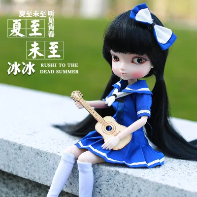 Цвет: желтый 1/6 BJD 60 см куклы игрушки высшего качества китайская Кукла 18 шарниров BJD шарнирная кукла Мода девушка подарок игрушки для девочек кукла - Цвет: Цвет: желтый
