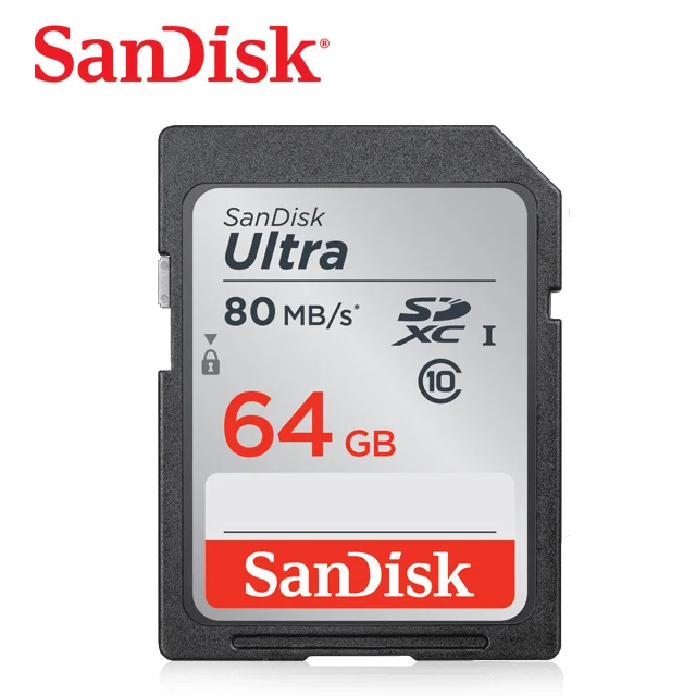 Двойной Флеш-накопитель SanDisk Ultra sd карта 32 Гб cartao de memoria 16 Гб sd-карта 64 Гб Class10 SDHC/SDXC карты памяти sd карты 128 ГБ 80 МБ/с. для Камера - Емкость: 64G 80M