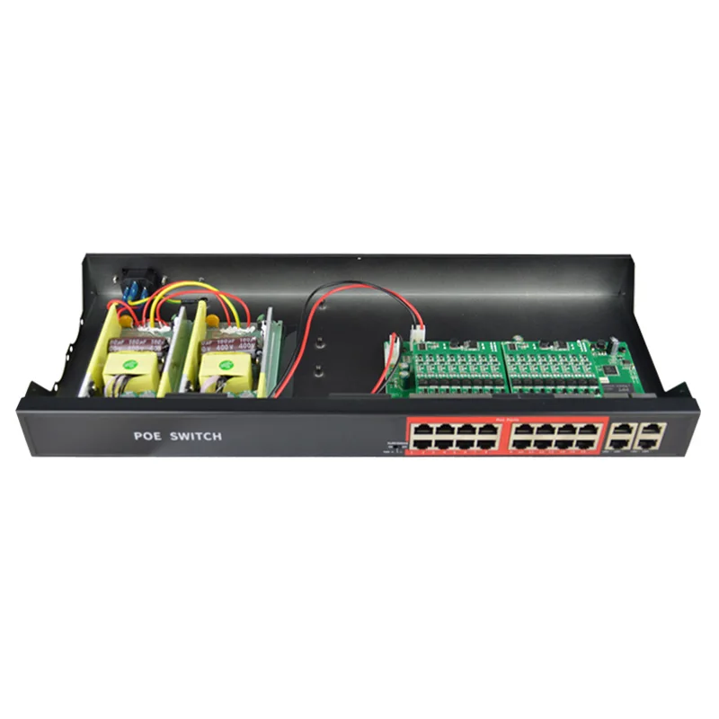 SSC 16 портов PoE переключатель питания через Ethernet коммутатор Профессиональный для
