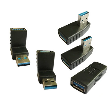 90 градусов левый и правый угловой разъем USB 3 0 для ноутбука Прямая поставка |