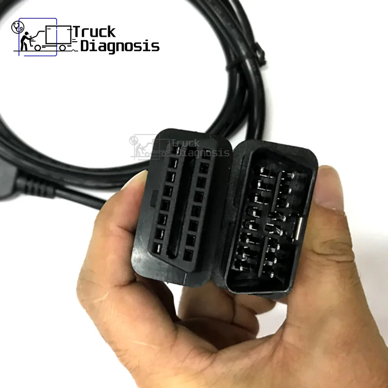 8 контактный/FCI кабель Vocom 88890306 с vocom 88890304 OBD2 для volvo 88890300 ii 88894000 диагностический