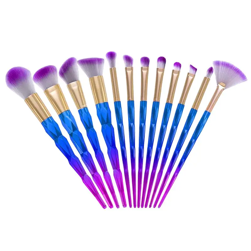 Хит продаж Каблук 12 шт./компл. кисти для макияжа Профессиональные косметические