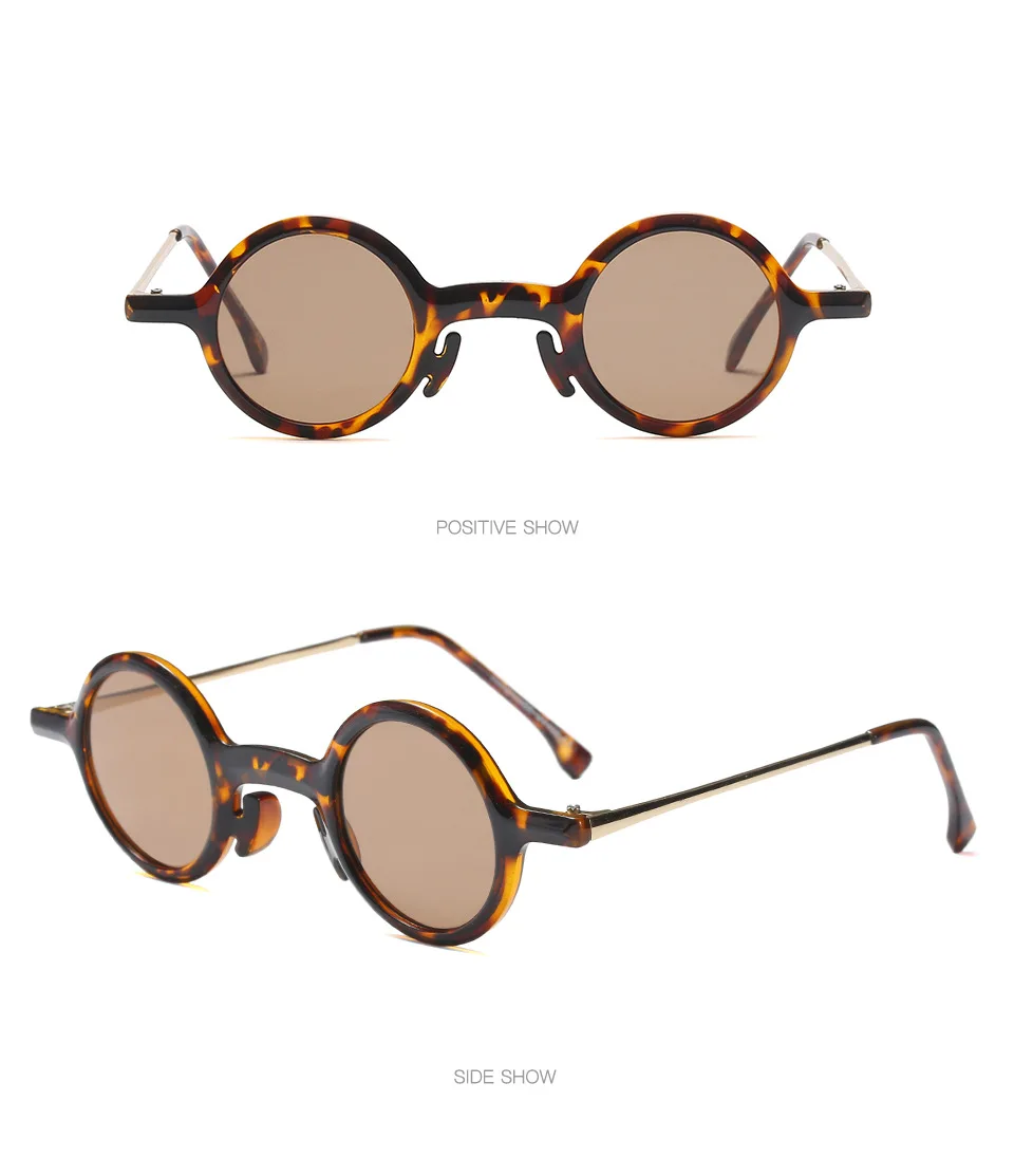 Женские маленькие круглые солнцезащитные очки в стиле ретро 2019 | Аксессуары для