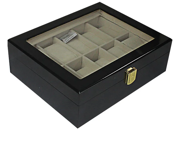 Classical Fashion Watch Organizers for Europe Brand Watches Box Wood Window Storage Display Case Reliable China Supplier | Наручные часы