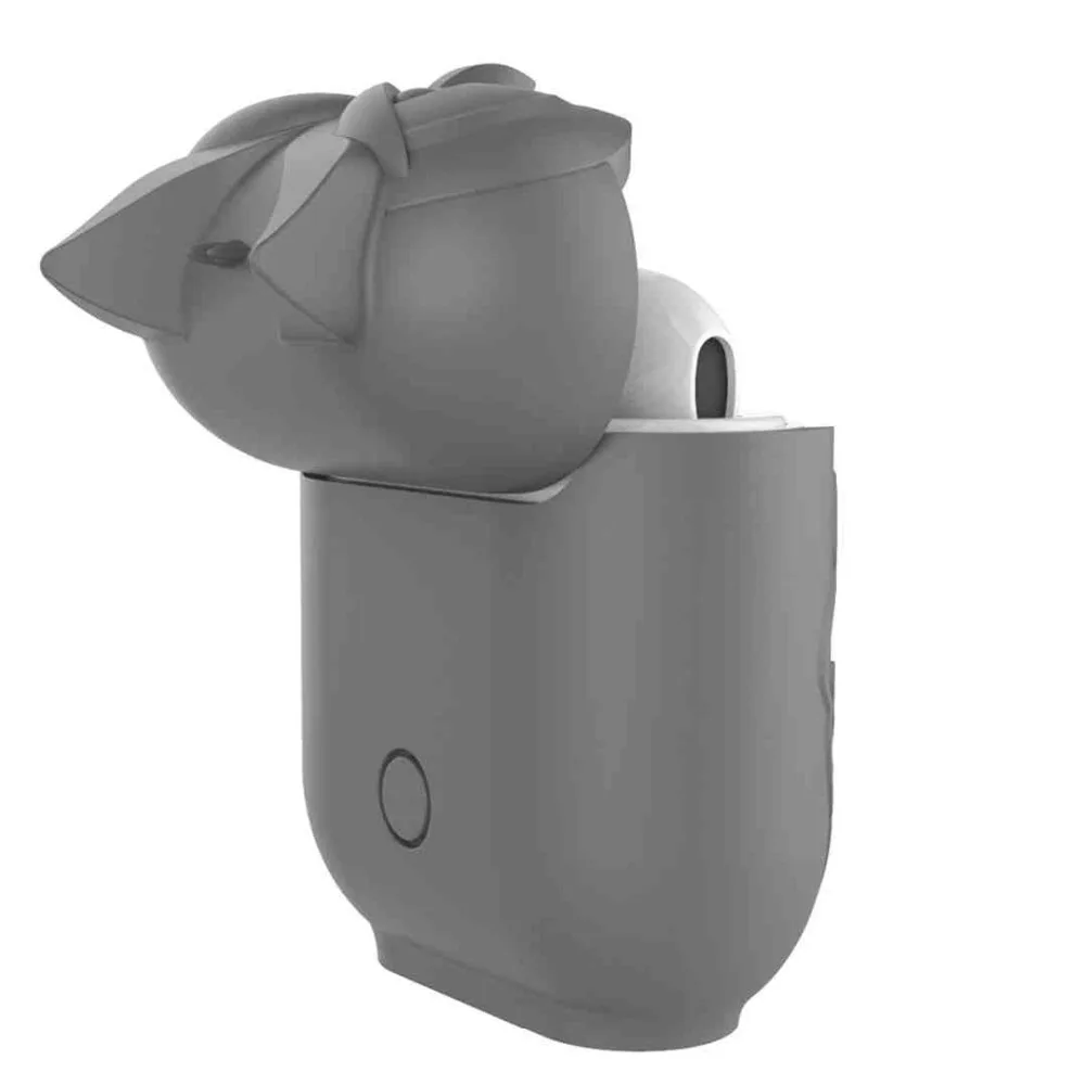 Защитный чехол для Airpods беспроводная Bluetooth гарнитура коробка зарядки с рисунком