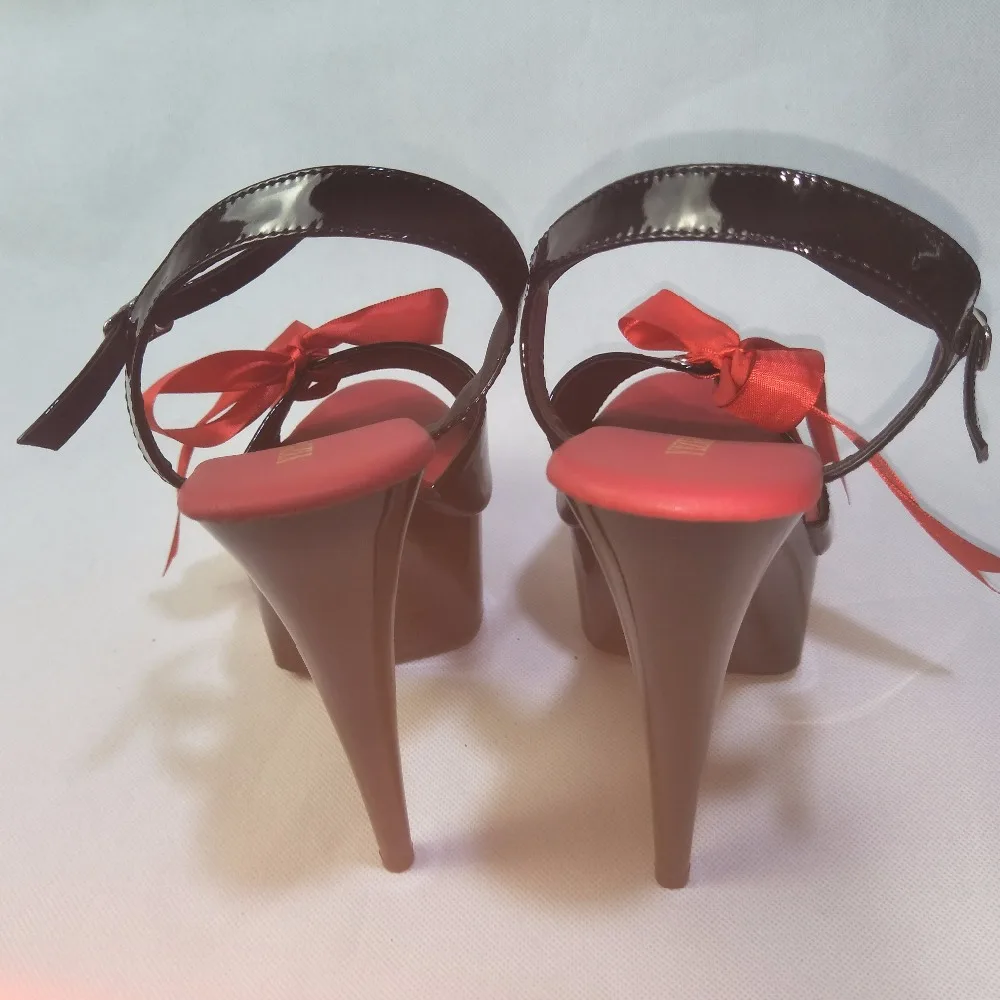 Босоножки на высоком каблуке 15 см с открытым носком|red strappy sandals|strappy sandalssandal style |