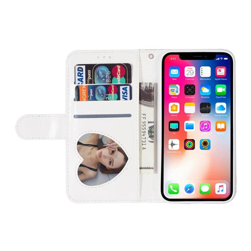 Роскошный чехол-кошелек с блестками, кожаный чехол для iPhone 6 s 6 S 7 7 S iPhone 8 Plus X 10 XR XS Max 6 Plus 6splus 7plus 8plus