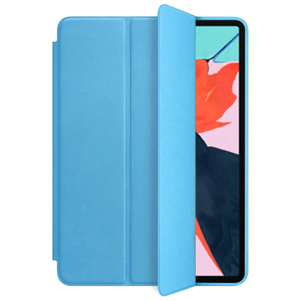Модный однотонный защитный чехол для iPad Pro дюймов 12,9 дюймов Роскошный Тонкий Стенд кожаный чехол планшетный ПК# ZS - Цвет: Синий