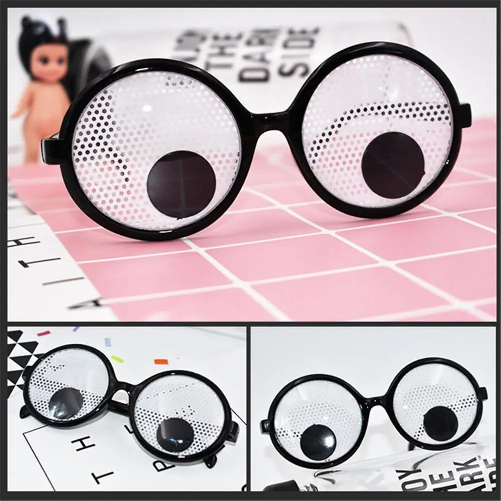 Очки Googly Eyes-пластиковые круглые сувениры вечерние новинки игрушки забавные очки