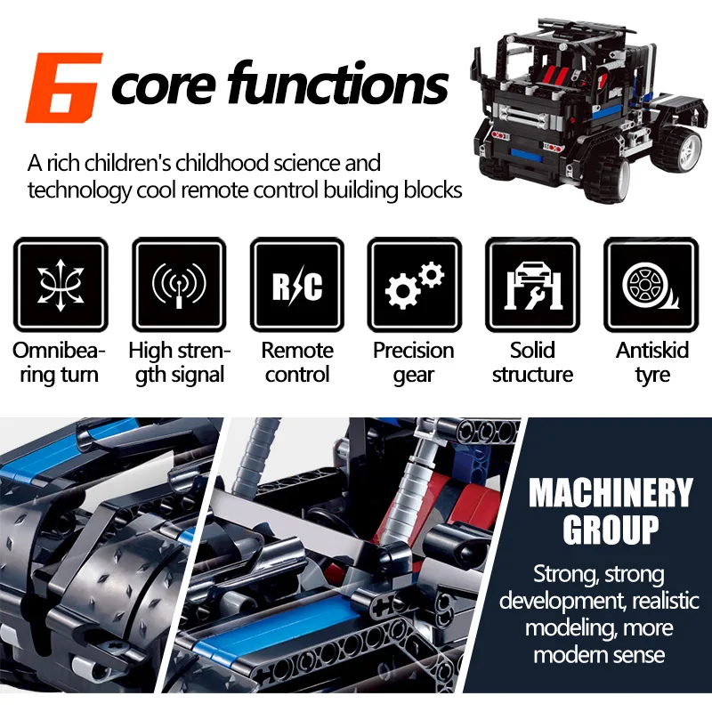 2WD высокотехнологичный автомобиль Радиоуправляемая машина Радиоуправляемый