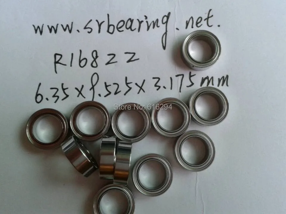 Высокое качество R168ZZ 1/4 x3/8 x1/8 дюймов 6 35x9 525x3 175 мм миниатюрный дюймовый