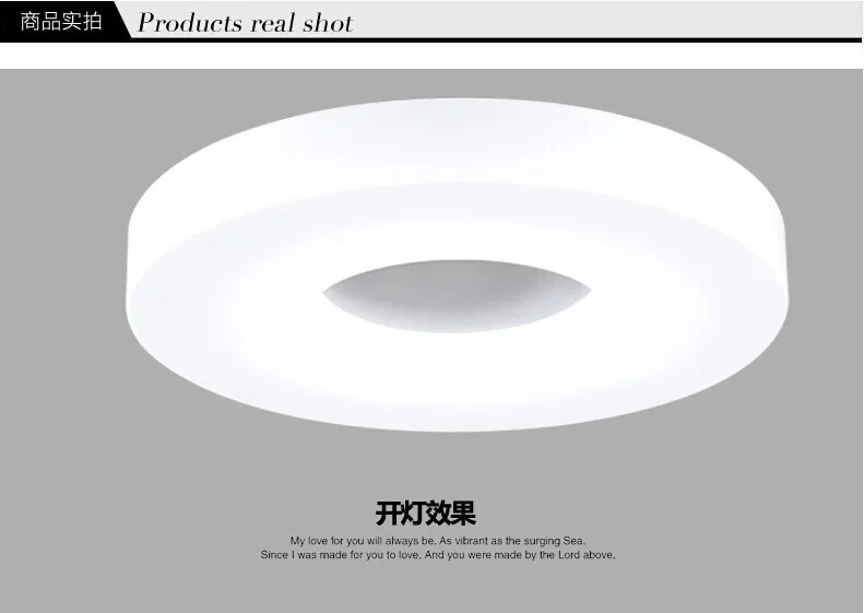 Светодиодный круглый Спальня балкон потолочные светильники простота