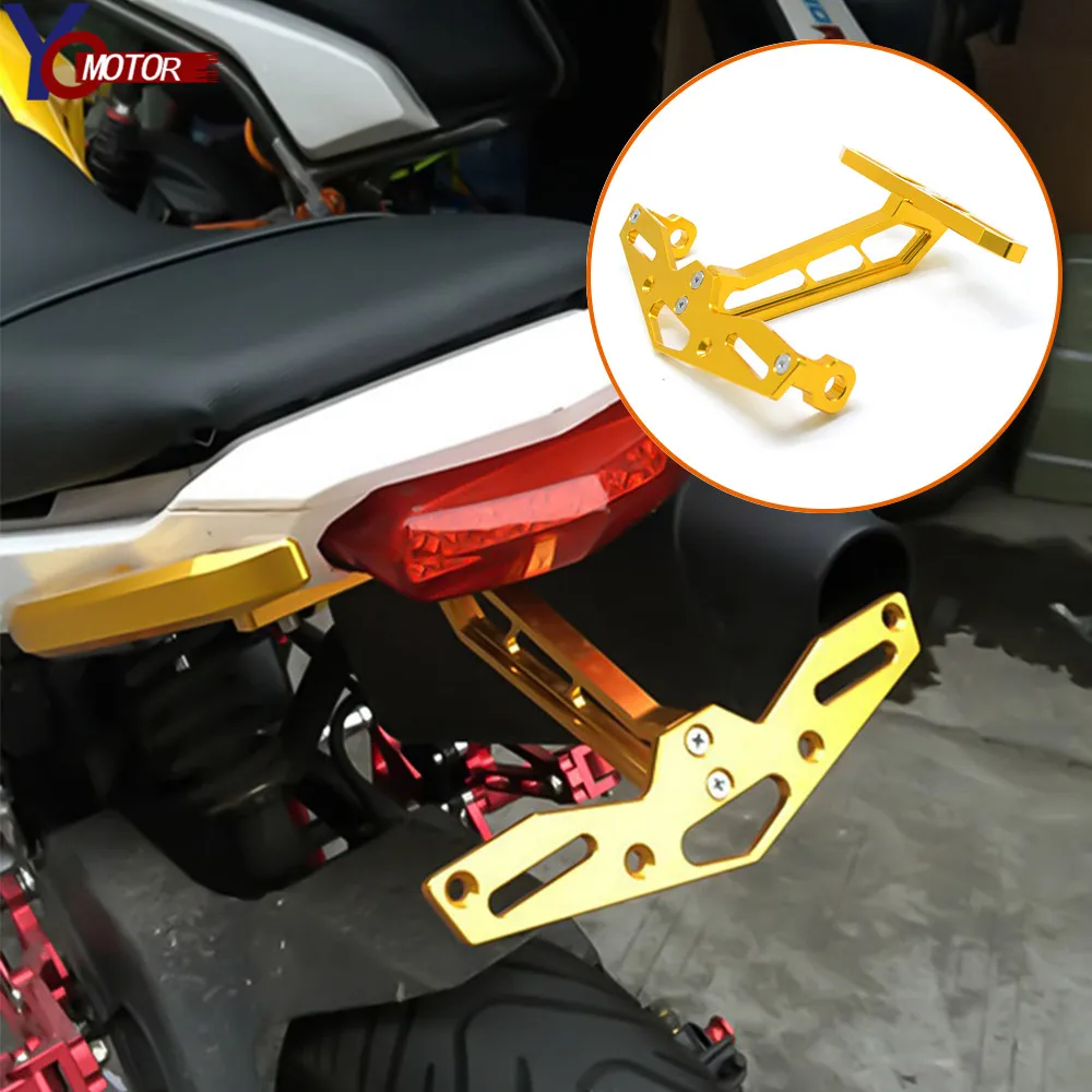 Мотоцикл MSX300 для HONDA MSX125 MSX 125 300 кронштейн номерного знака мотоцикла ретро матовый