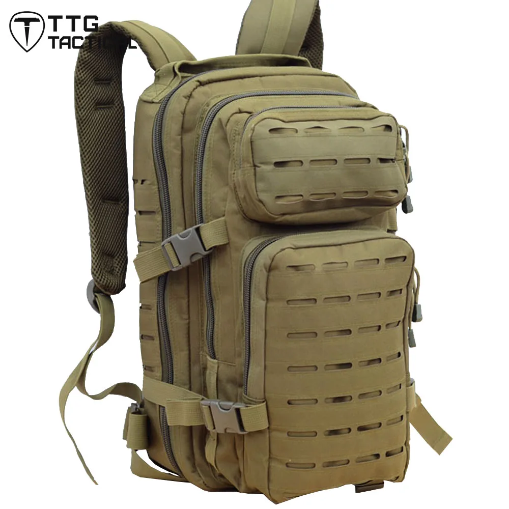 TTGTACTICAL 30L MOLLE военный рюкзак лазерная резка MOLLE штурмовой рюкзак дорожная нейлоновая тактика армейский рюкзак подходит для 15 ноутбуков
