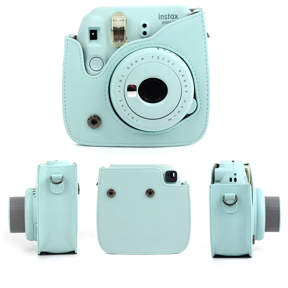 Сумка для камеры Fuji Fujifilm Instax Mini 9 8 + чехол из искусственной кожи путешествий